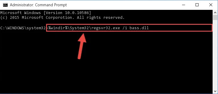 Sådan rettes Bass.dll-fejl i Windows 10