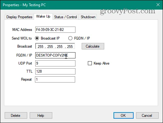 Kuinka ottaa Wake on LAN käyttöön Windows 11:ssä