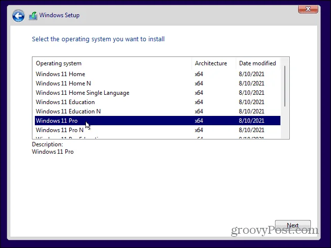 Sådan udføres en ren installation af Windows 11