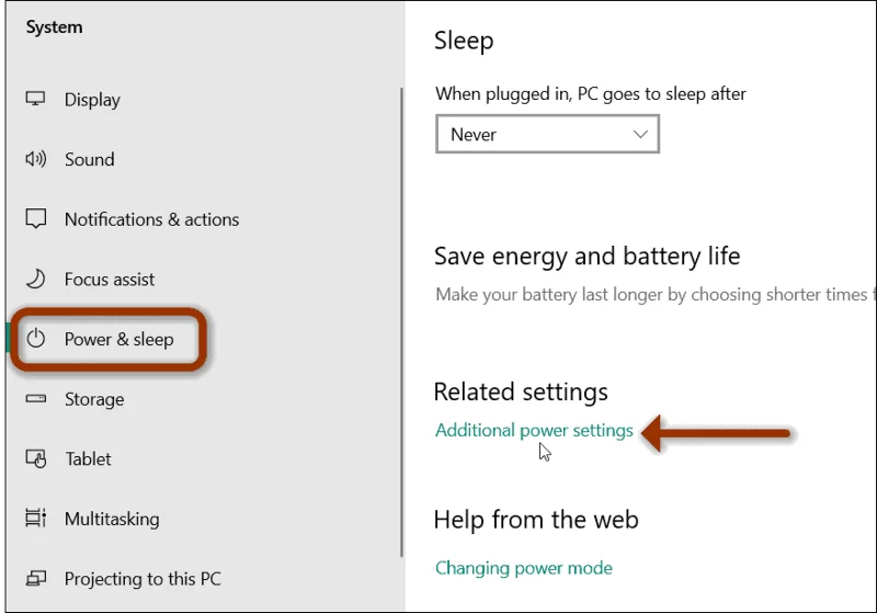 A hibernált mód engedélyezése a Windows 10 rendszeren
