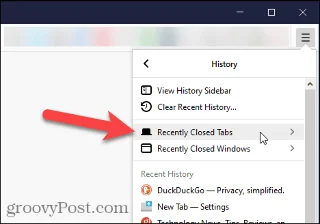 Hur man öppnar nyligen stängda flikar i Chrome, Firefox, Edge och Safari