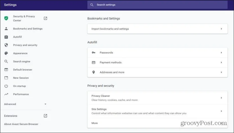 Avast Secure Browser är inte bättre än Chrome, och det är bra