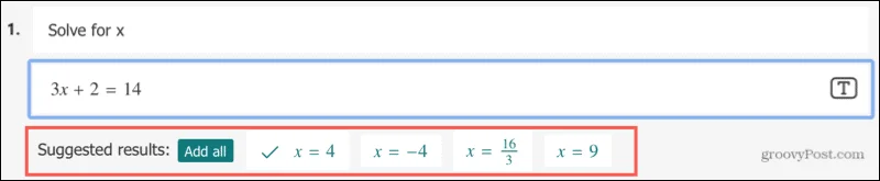 Sådan opretter du en matematikquiz i Microsoft Forms