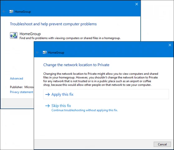 Sådan opretter og deltager du i en hjemmegruppe i Windows 10