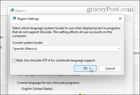 Sådan ændres sprog i Windows 11