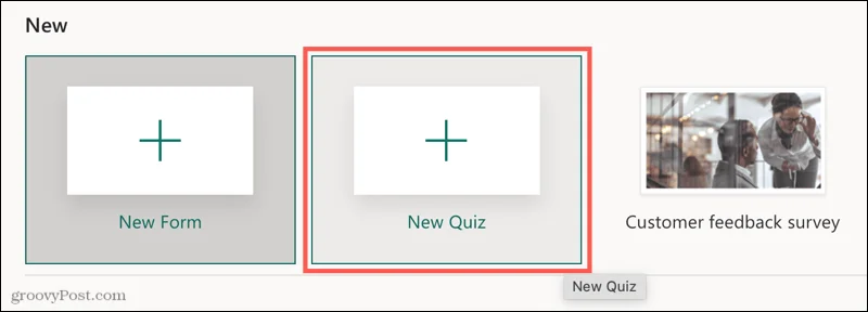 Sådan opretter du en matematikquiz i Microsoft Forms
