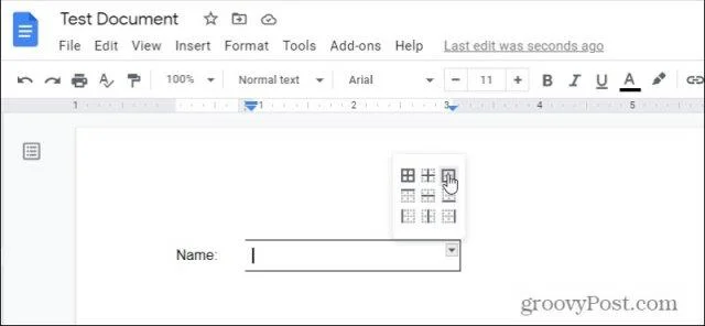 Hur man lägger till och formaterar en textruta i Google Dokument