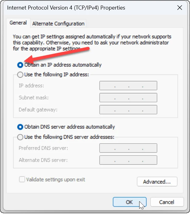 Wi-Fi har inte giltig IP-konfiguration: Så här åtgärdar du