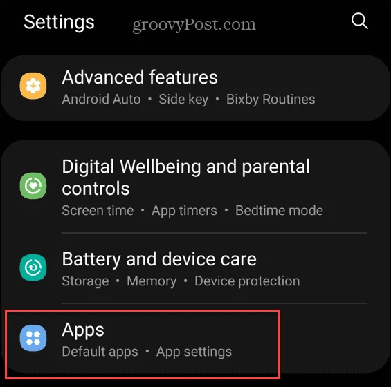 Sådan nulstiller du standardapps på Android