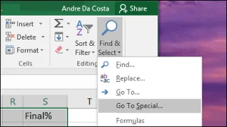 Slik sletter du tomme celler i en Microsoft Excel