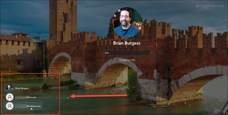 Vierastilin luominen Windows 11:ssä