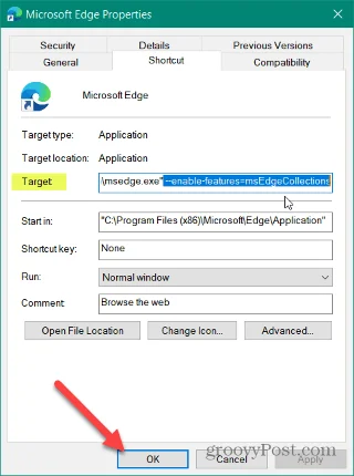 Så här aktiverar du samlingsfunktionen i Microsoft Edge (uppdaterad)