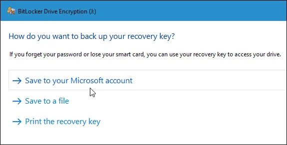 Hur man krypterar ett USB-minne eller SD-kort med Windows 10