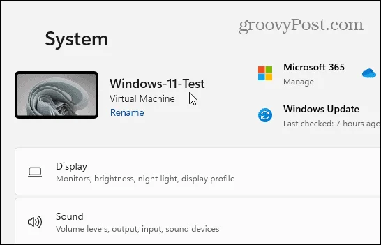 Sådan ændres navnet på en Windows 11-pc