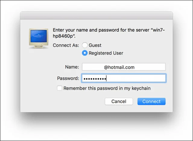 Sådan netværks Windows 10 og OS X og dele filer