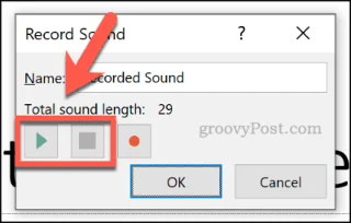Sådan tilføjer du lyd til en Powerpoint-præsentation