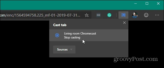 Hur man castar media från Microsoft Edge till Google Chromecast