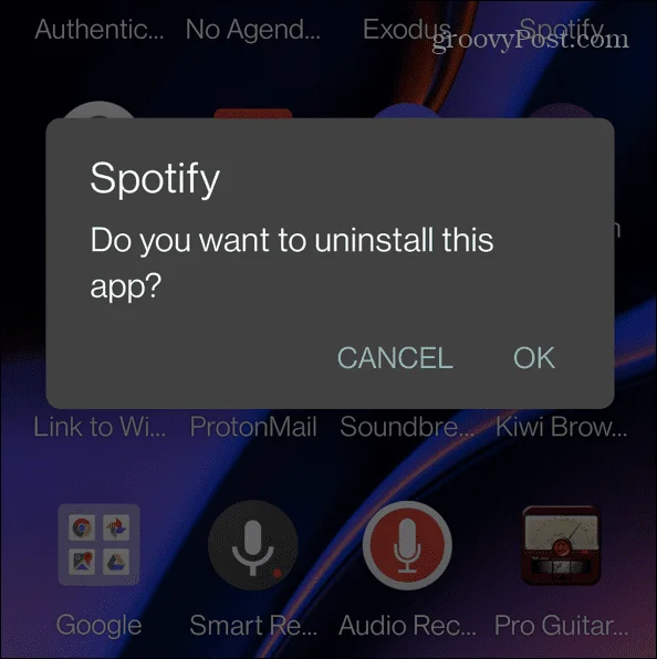 Kuinka saada Spotify Android-lukitusnäytöllä