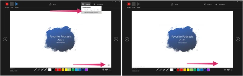 Slik spiller du inn voiceover i en PowerPoint-presentasjon