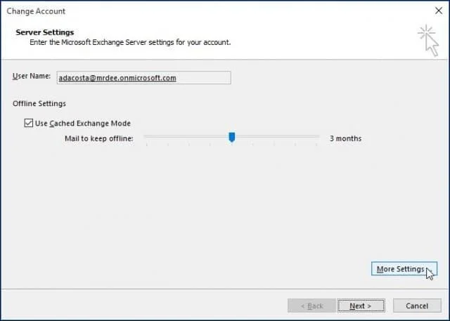 Jak přidat další poštovní schránku do programu Outlook