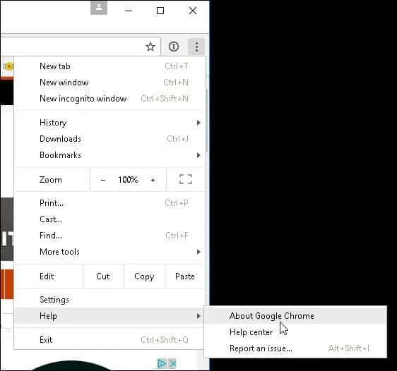 Sådan opdaterer du Google Chrome til den nyeste version