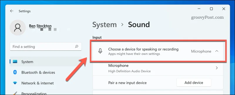 Hvordan teste en mikrofon på Windows 11
