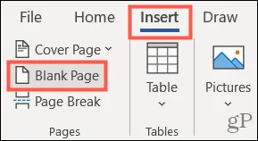 Sådan dubleres en side i Microsoft Word