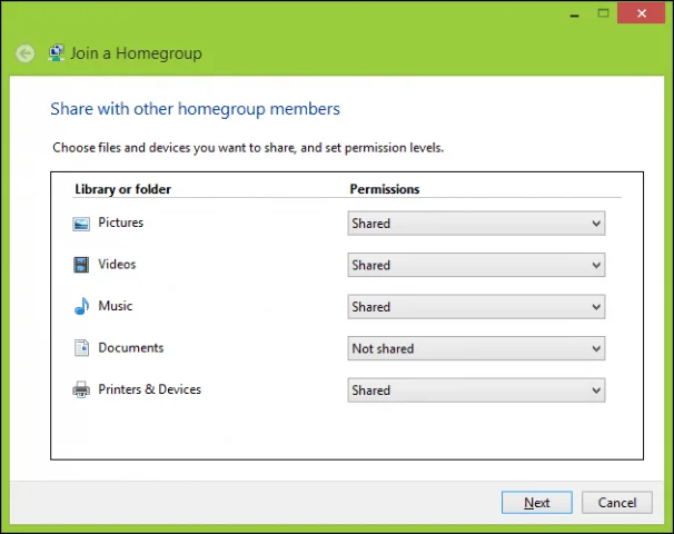 Sådan opretter og deltager du i en hjemmegruppe i Windows 10
