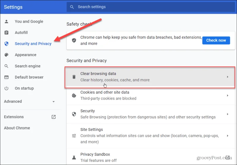 Så här fixar du Err_Cache_Miss i Google Chrome