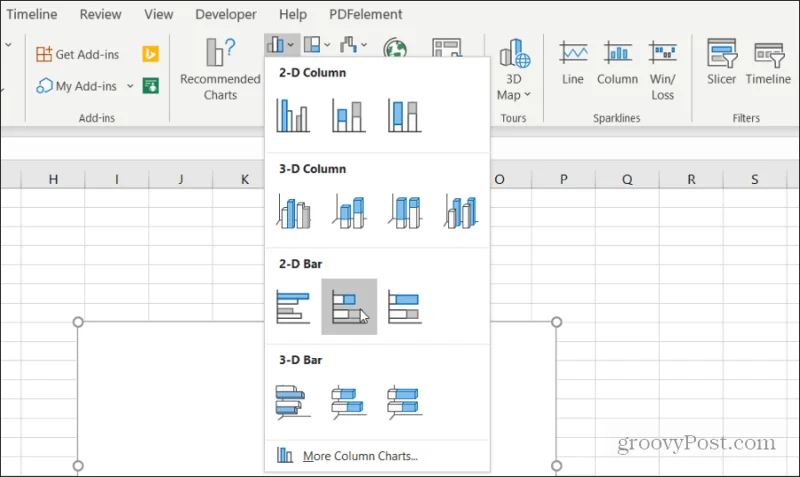 Sådan opretter du et Gantt-diagram i Excel