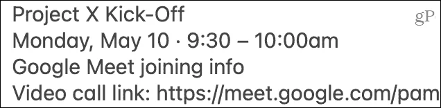 Slik planlegger du et Google Meet online eller på mobil