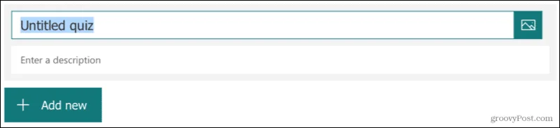 Sådan opretter du en matematikquiz i Microsoft Forms