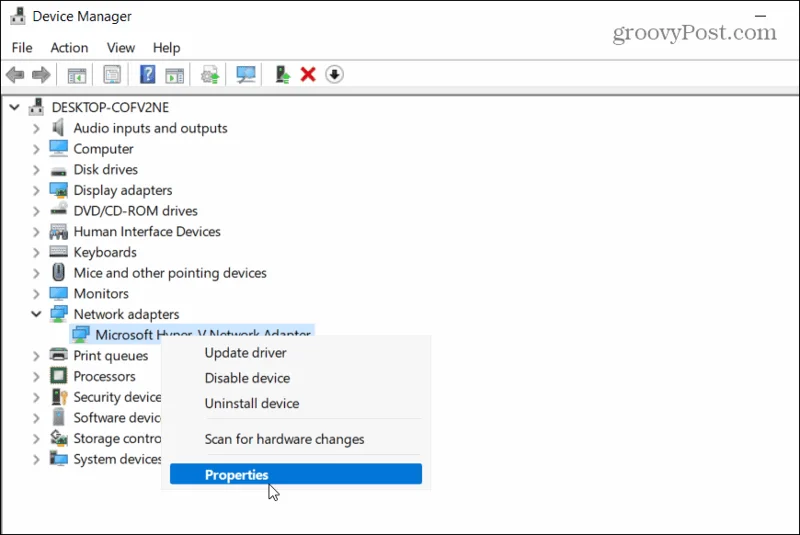 Kuinka ottaa Wake on LAN käyttöön Windows 11:ssä