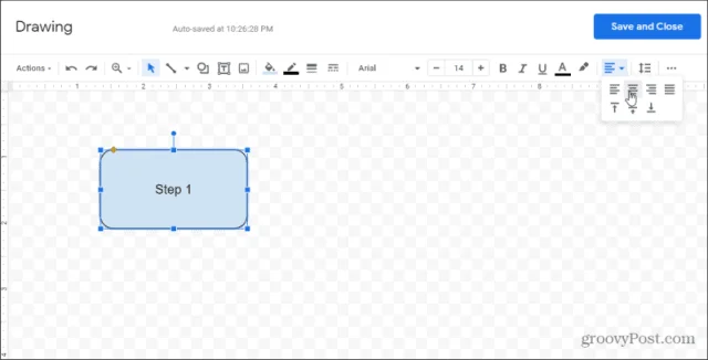 Szövegdoboz hozzáadása és formázása a Google Dokumentumokban