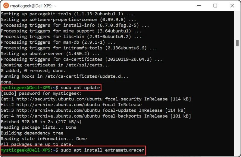 Hur man installerar Windows Subsystem för Linux i Windows 11