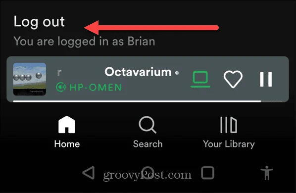 Odhlásiť sa