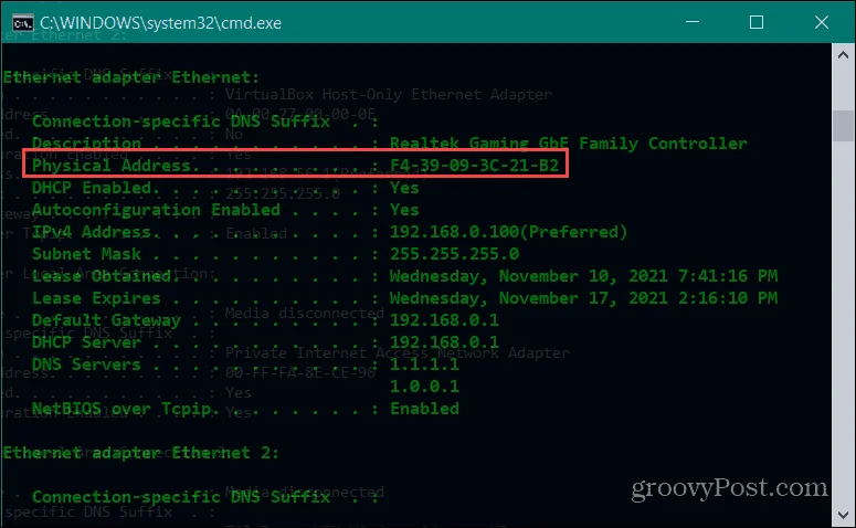 Kuinka ottaa Wake on LAN käyttöön Windows 11:ssä