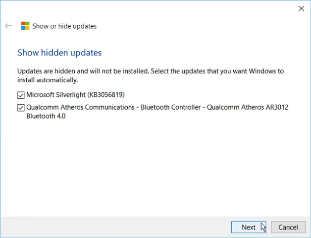 Windows 10: Blockera automatiska Windows-uppdateringar med (KB3073930) Utility