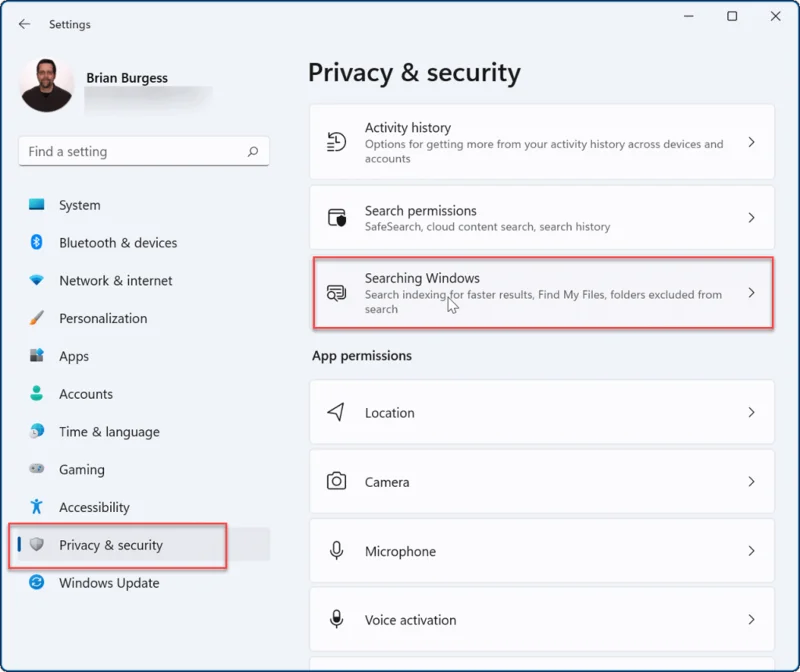 Hur man döljer filer och mappar från sökning på Windows 11