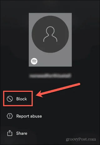 Hur man tar bort följare på Spotify