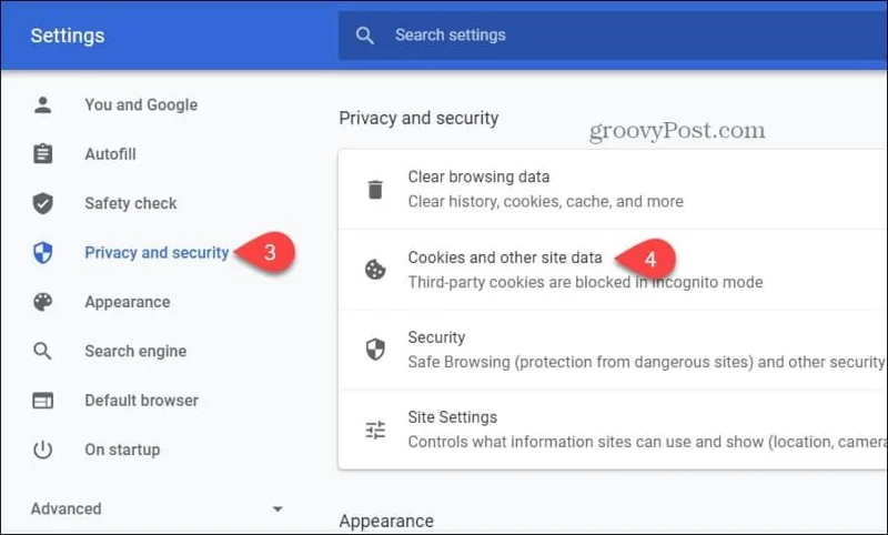 Radera automatiskt Google Chrome-webbläsarcookies vid utgång