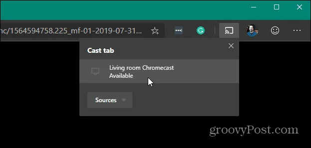 Hur man castar media från Microsoft Edge till Google Chromecast