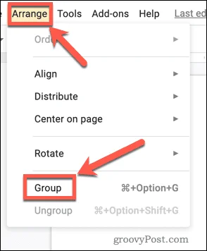 Så här grupperar du saker i Google Slides