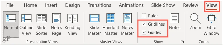 Objektien kohdistaminen Microsoft PowerPoint -diaesityksessä