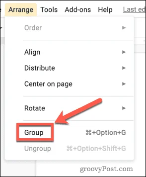 Så här grupperar du saker i Google Slides