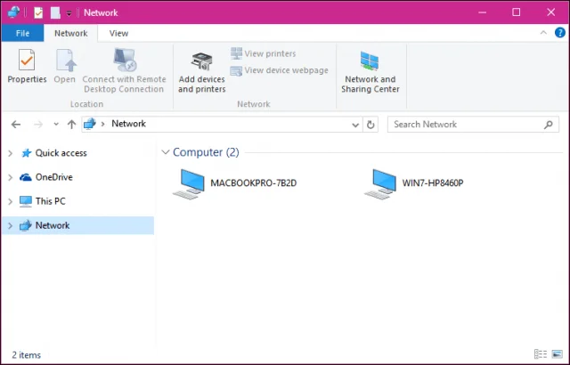 Sådan netværks Windows 10 og OS X og dele filer