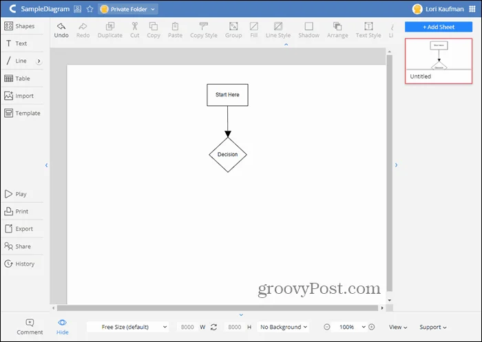 8 online eszköz diagramok és folyamatábrák rajzolásához