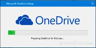 Hur man installerar om Microsoft OneDrive på Windows 10