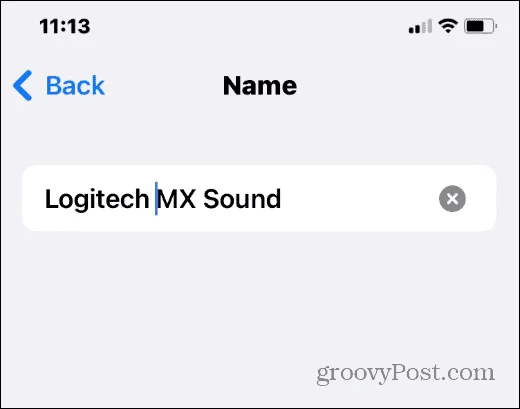 Hvordan endre Bluetooth-navn på iPhone