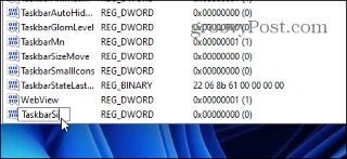 Sådan gør du proceslinjen mindre i Windows 11